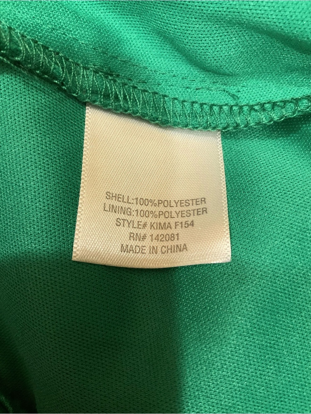 NWT Mi Ami Kima Kelly Green Front Tie Cutout Romper Size M - Picture 8 of 8